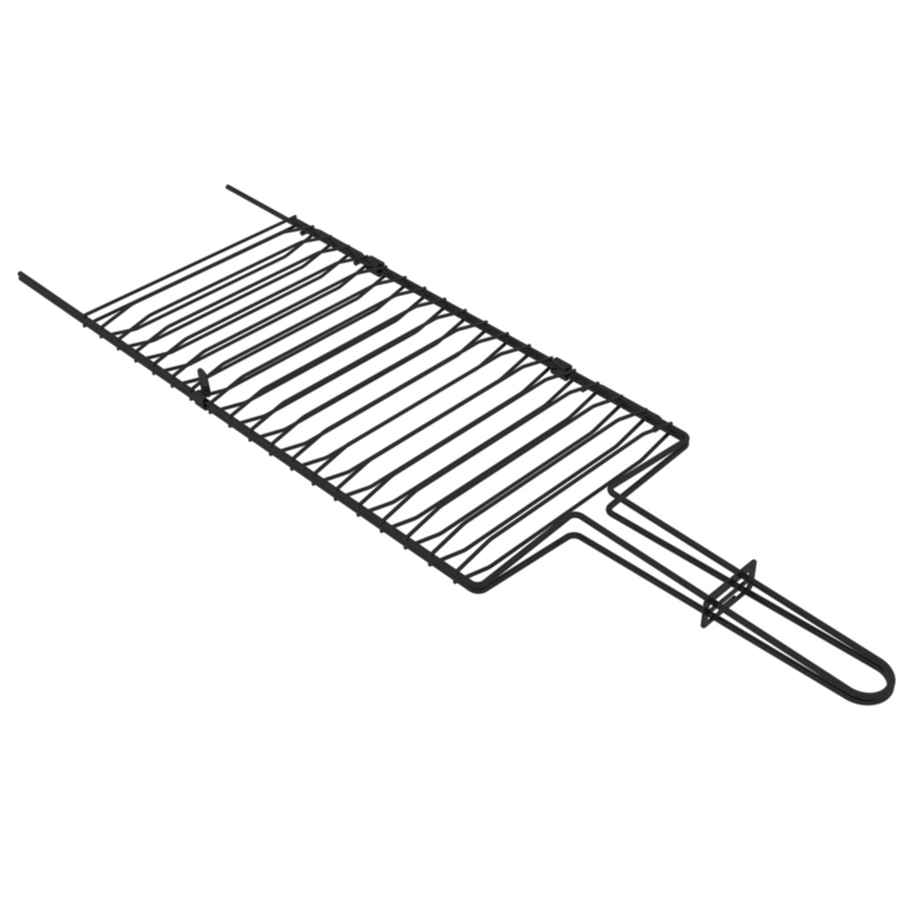 Grelha Tramontina Churrasco Black em Aço Carbono Nitrocarbonetado - 26495000 em Oferta na Shopee