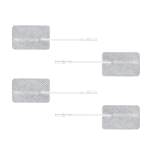 Eletrodo Autoadesivo 3x5cm Retangular c/ 4 un Carcitrode