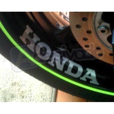 Adesivo Honda Racing Para Roda Cbr Hornet Cb500 Cb600 Cb300