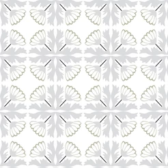 Papel De Parede Para Cozinha Azulejo Português Lavável Branco