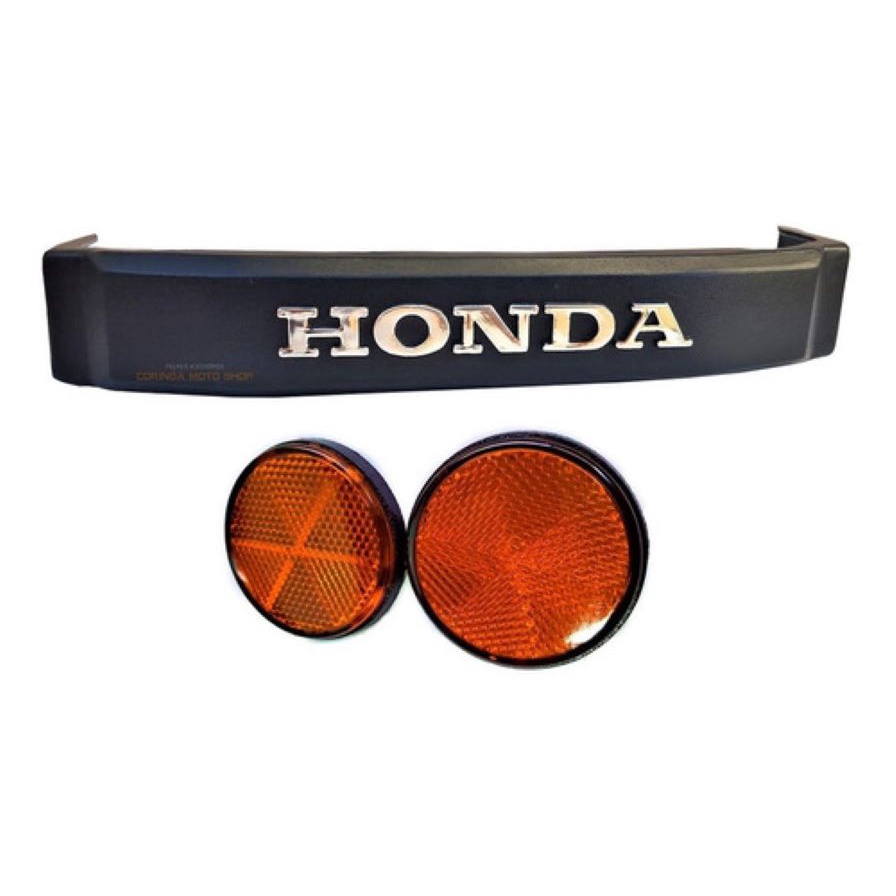 Emblema Frontal Olho Gato Cg 125 / Ml 125 83 A 89 Cromado