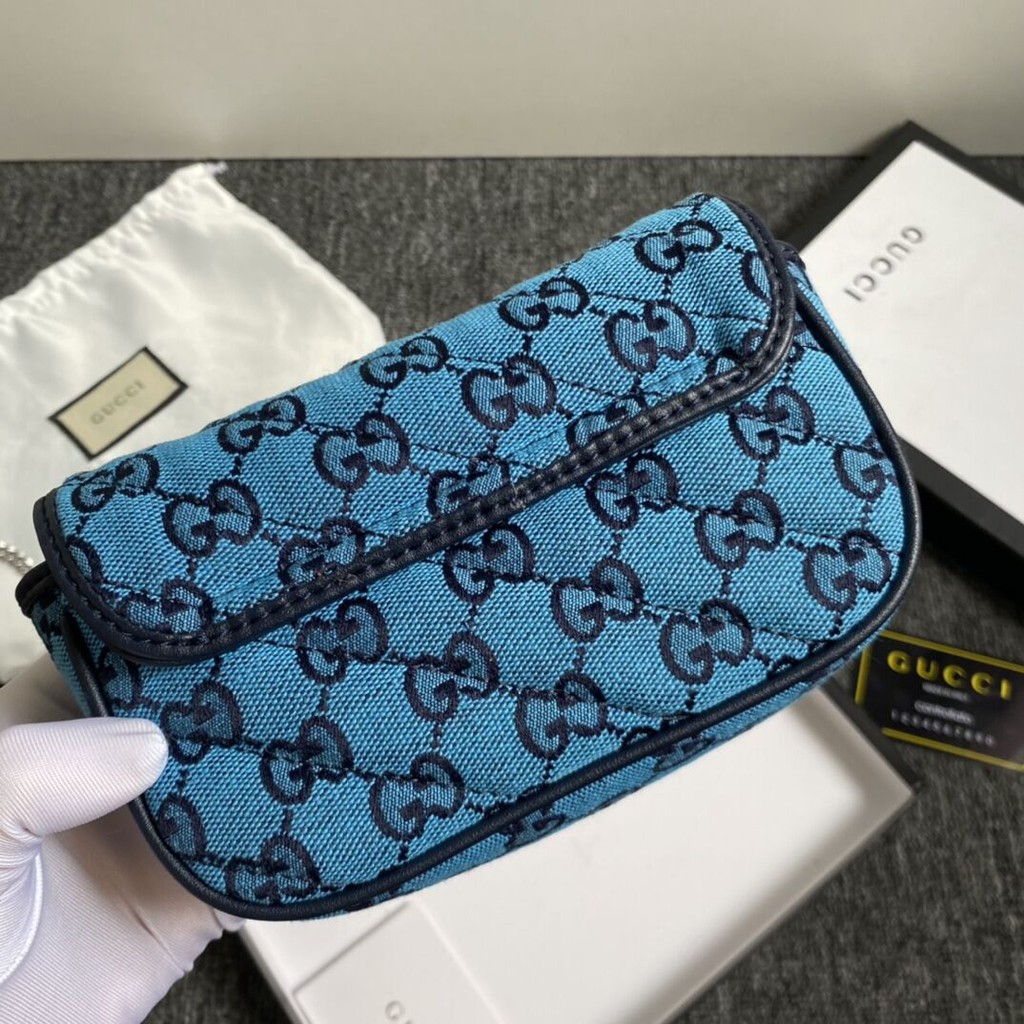 bolsa gucci marmont multicolor