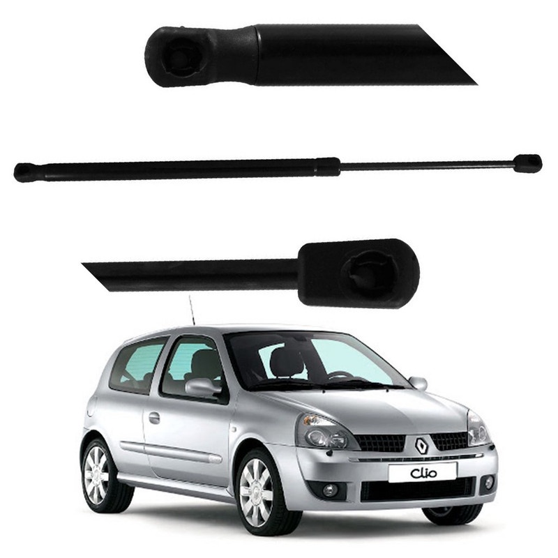 Par Amortecedor Porta Malas Tampa Traseira - Para Carro Renault Clio Hatch 2000 em diante