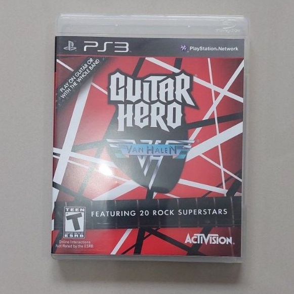 Guitar Hero Van Halen Ps3 Playstation 3 MÍDIA FÍSICA Original