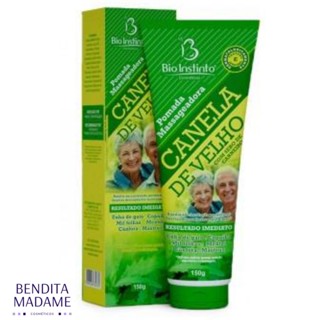 Pomada Massageadora Canela de Velho 150g - Bio Instinto em Oferta na Shopee