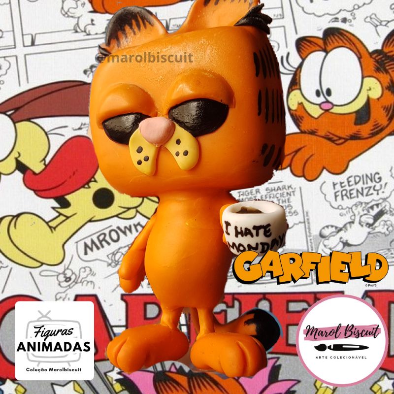 Garfield Funko Pop Custom | Shopee Brasil