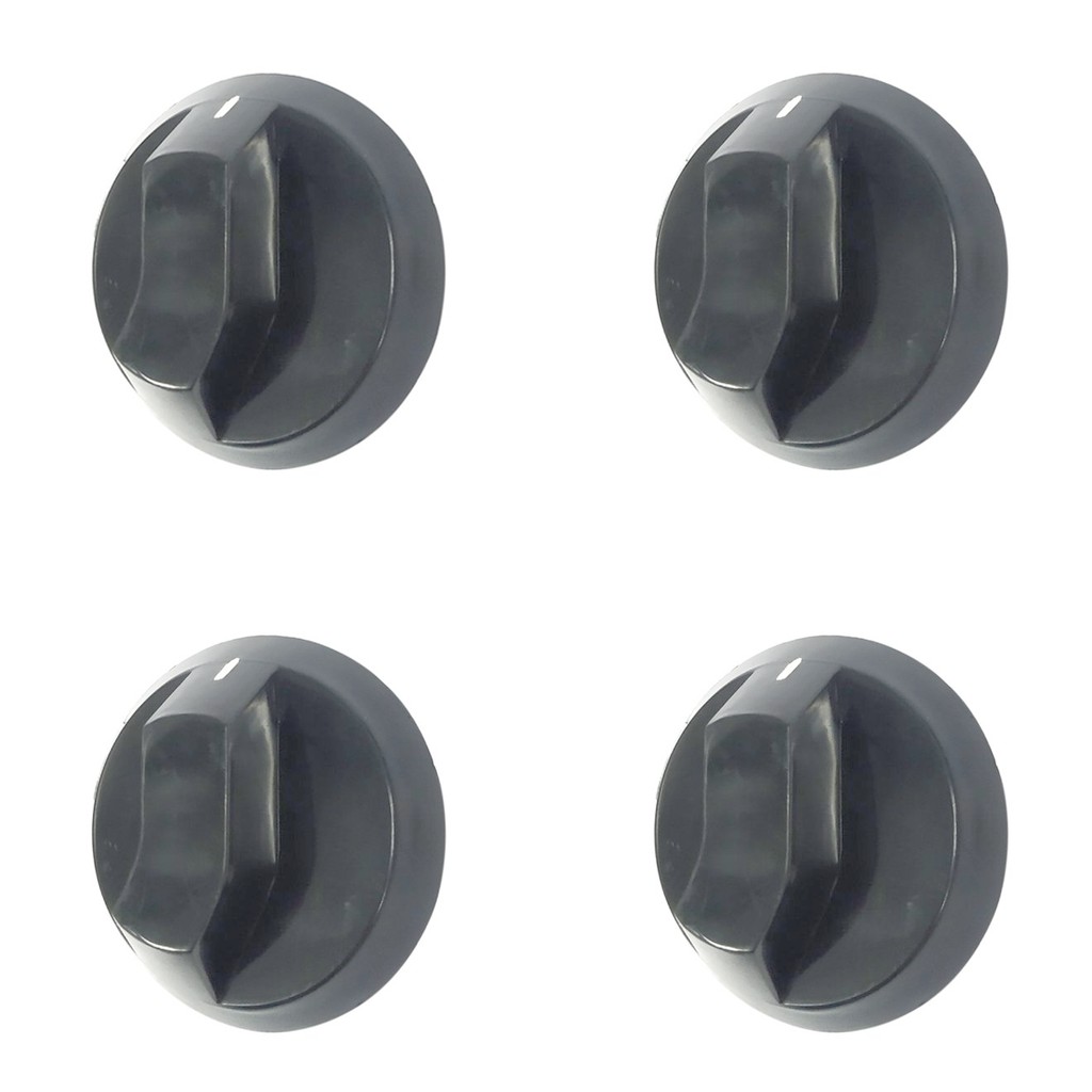 Botão Para Fogão Industrial Dako Comodore Com 4 Pcs Cinza