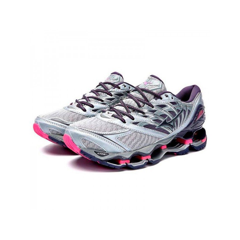 mizuno prophecy 8 feminino preto e rosa