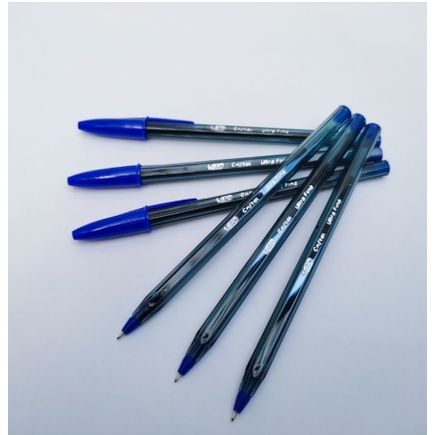 Caneta Esferográfica ponta ultra fina 0,7mm BIC em Oferta na Shopee