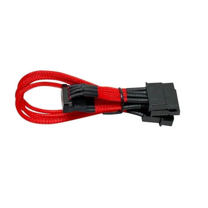 * Cabo Adaptador Um Ide Macho Para Tres Sata Femea Cbr-43sata Nzxt Oem