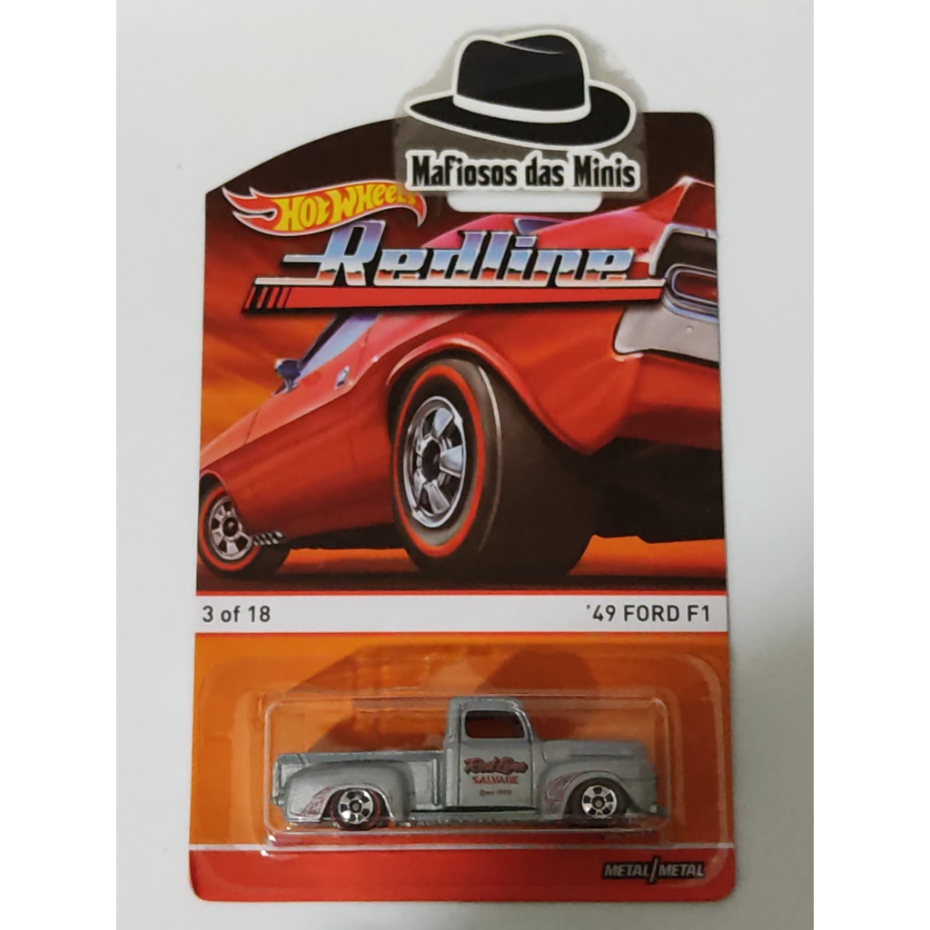 Hot Wheels 49 Ford F1 Redline Zamac