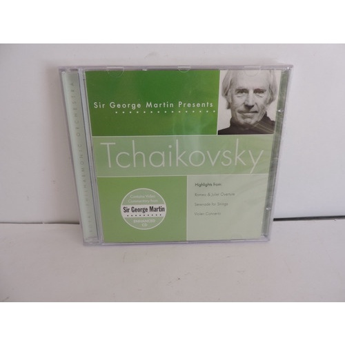 Cd Sir George Martin Presents - Tchaikovsky Cd Lacrado