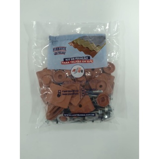 kit fixação para telha de pvc