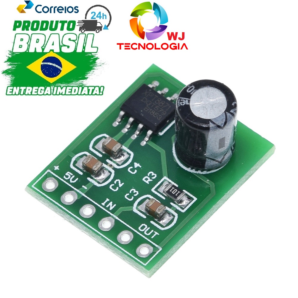 placa amplificador dc 5v 1a 5w áudio placa amplificador mini alto-falante placa de som controle de volume entrada