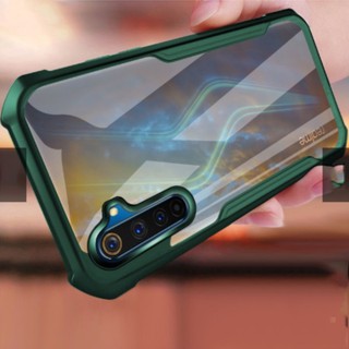 Capa De Acrílico Transparente Anti-Impacto Para Oppo Realme 7 Pro 6 5 6i 5i C3 C11 C12 C15