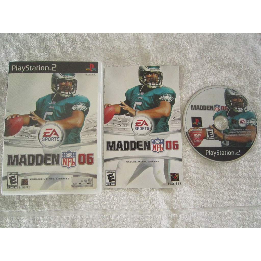 Madden NFL 06 ( PlayStation 2). Exclusive NFL license