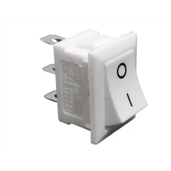 Chave Liga Desliga 110 Volts 10 Amperes ON/OFF Branca 10 Uni 12v 220v Interruptor Para Luminárias Leds Lâmpada Abajur