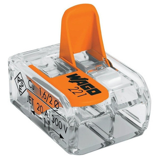 Conector emenda para fios Wago Modelo 221-412 10 Peças