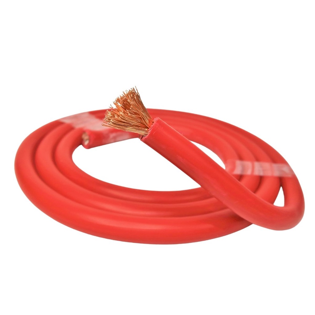 10 Metros Cabo Vermelho Emborrachado Som Automotivo 1 x 16mm Flexível Para Som De Carro Alto Falante 16,0mm 10m