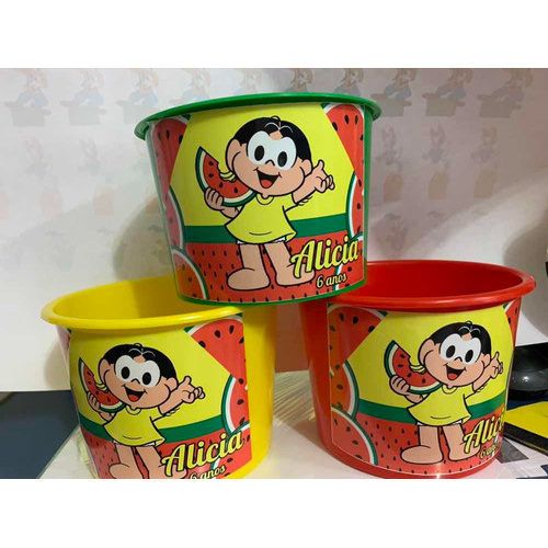20 Potes Pipoca Personalizado Melancia em Oferta na Shopee