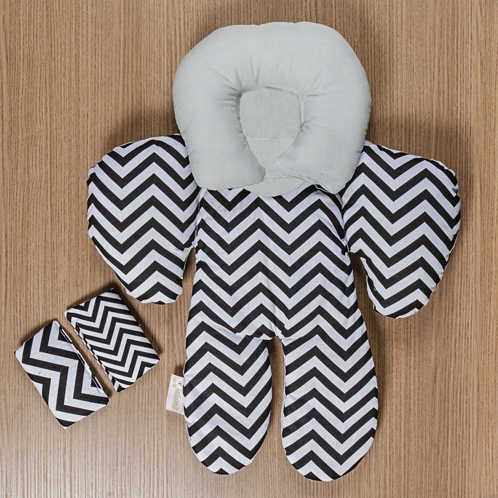 Almofada para Bebe Conforto E Carrinho Varias Cores