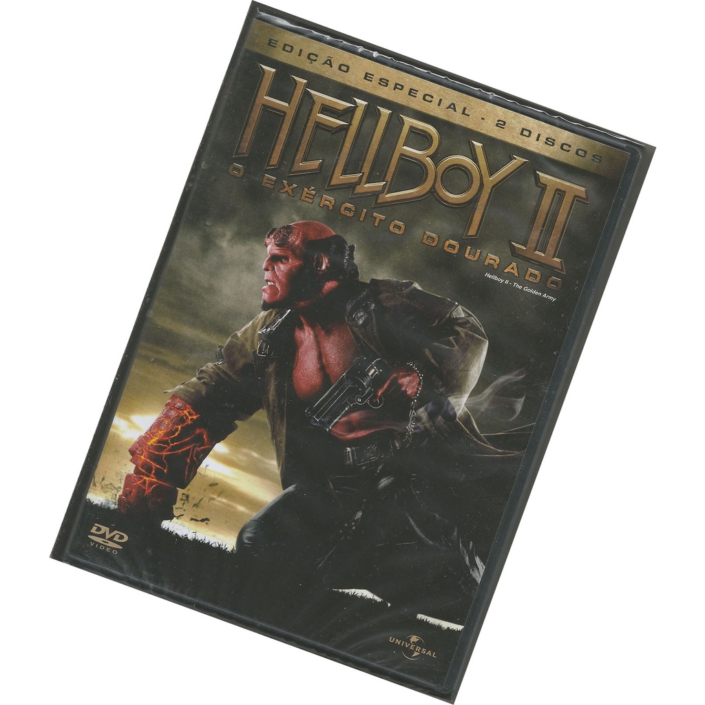 Hellboy 2 O Exército Dourado De Guillermo Del Toro Dvd Duplo