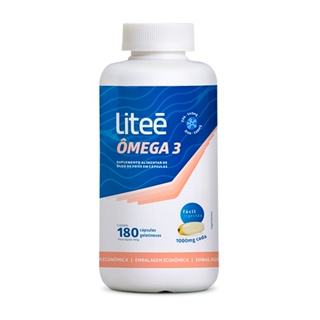 ÔMEGA 3 180 Cápsulas Gelatinosas - EMBALAGEM ECONÔMICA em Oferta na Shopee