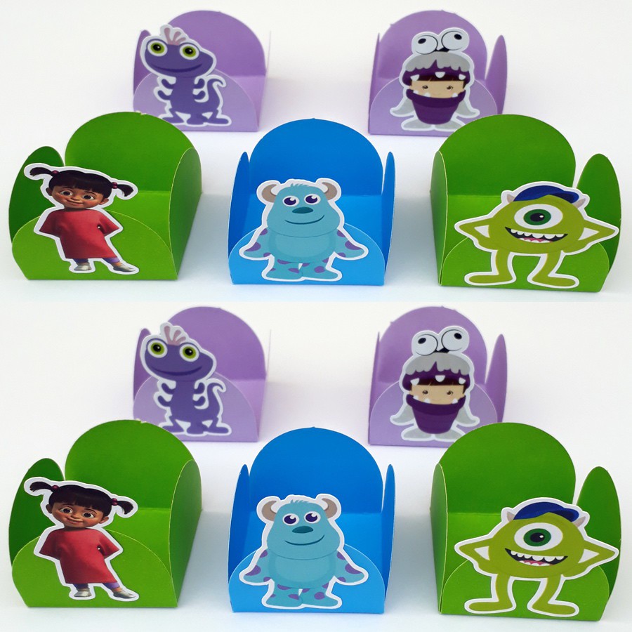 50 Forminhas Monstros SA Boo Sullivan Mike Brigadeiros Festa Infantil em Oferta na Shopee