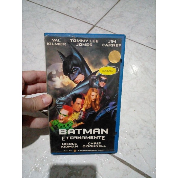 VHS Batman Eternamente ( dublado) | Shopee Brasil