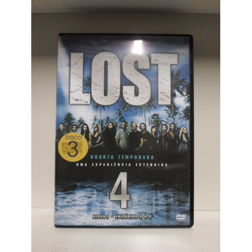 Dvd Lost - Quarta Temporada - Disco 3 - Original