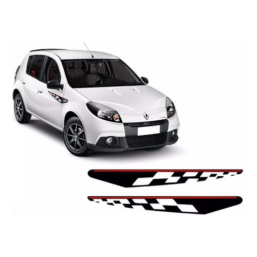 Adesivo Sandero Gt-line Par Renault Esportivo Acessório