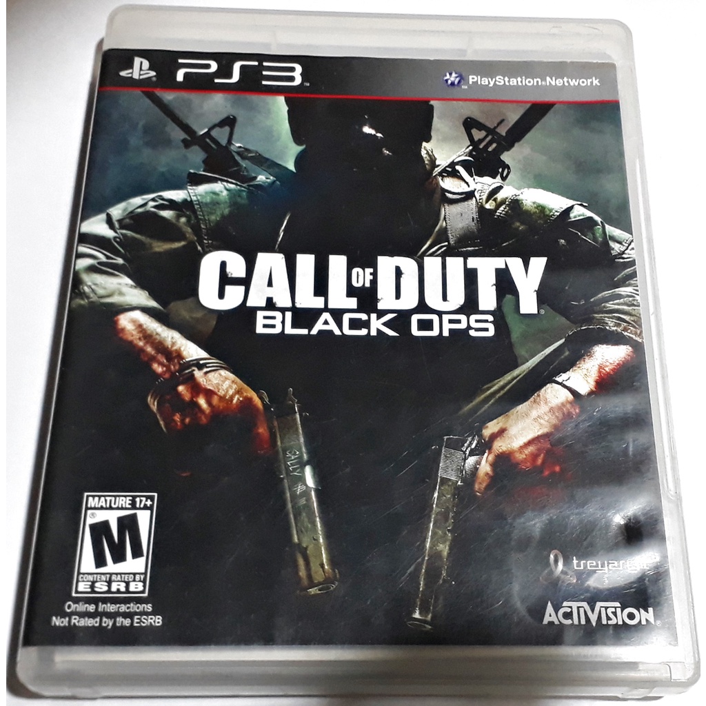 Jogo Call Of Duty Black Ops Playstation 3 Ps3 Mídia Física Original Game Usado