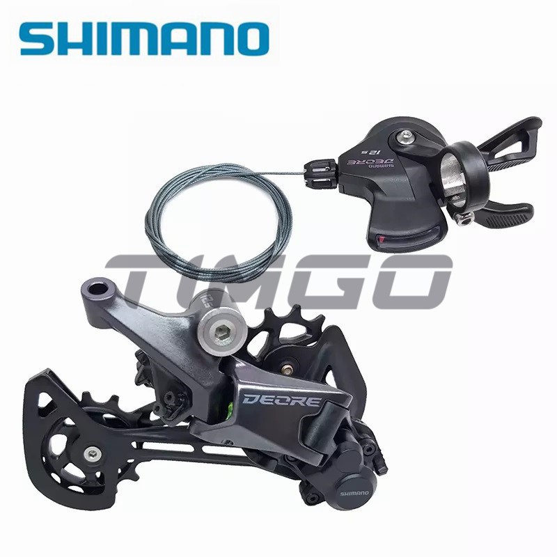 Shimano Deore M6100 1 × 12 Conjunto De Bicicletas MTB De Velocidade SL-M6100 Shifter Rapidfire Plus RD Sombra Do Descarrilhador Traseiro