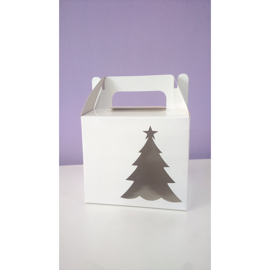 Caixas Branca de Papel Vazado Árvore de Natal P/ Canecas | Shopee Brasil