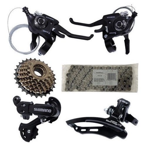 Kit 21 Marchas Bicicleta Cambios Shimano Passador Rapid Fire