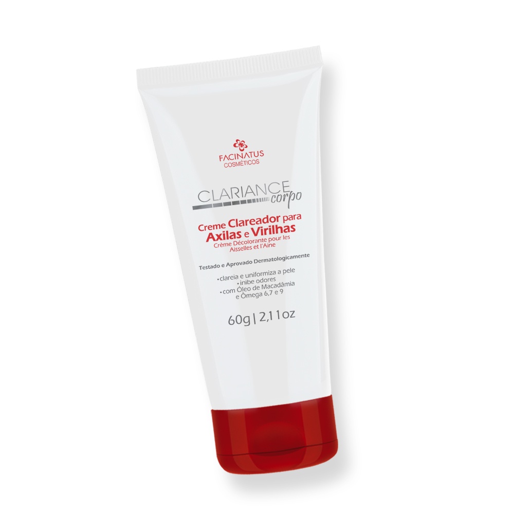 Creme Clareador clariance axilas e virilha | Shopee Brasil