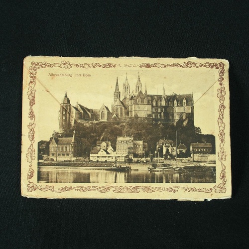 Coleção Com 20 Vistas Da Cidade De Meissen Na Alemanha