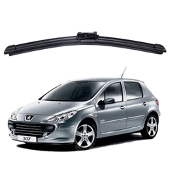 Par Palhetas Limpador De Parabrisa Dianteiro Peugeot 307