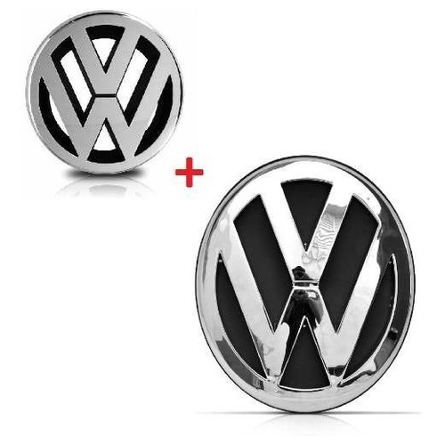 Emblema Vw Santana Da Grade + Mala 91 92 93 94 95 96 97 4105 4113B
