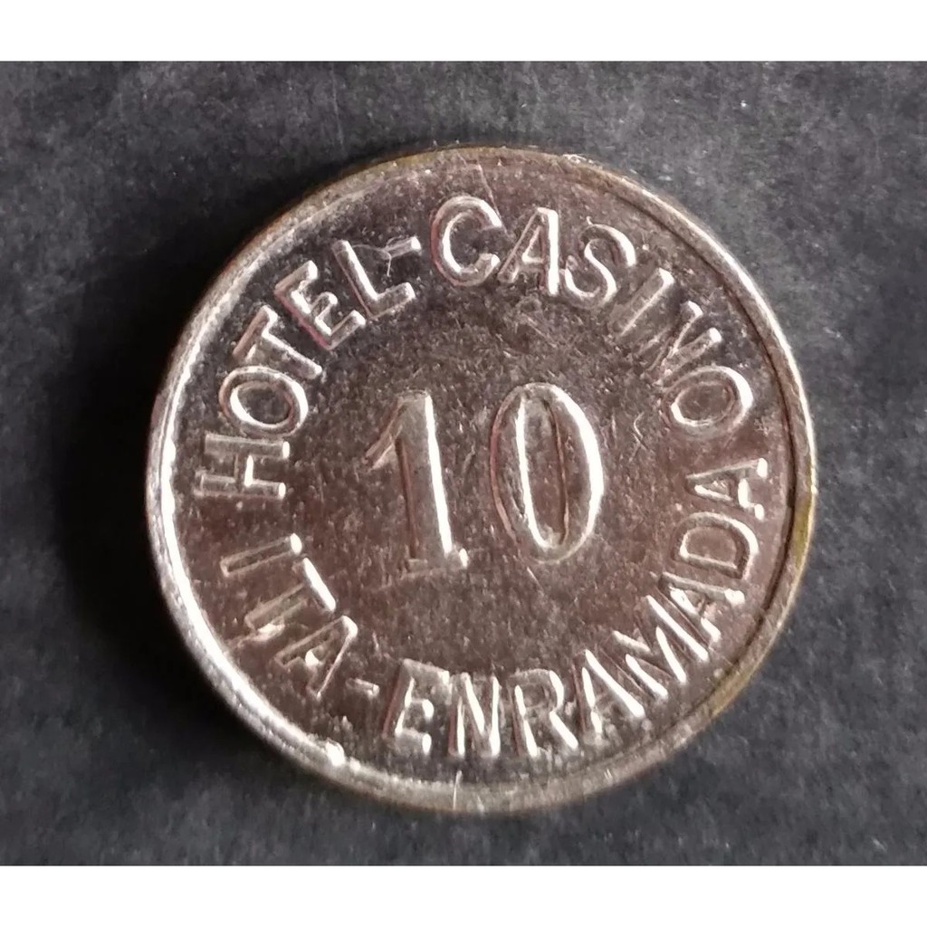 Moeda Ficha Token 10 Ita Enramada Hotel & Casino