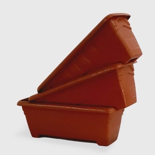 Kit 3 Vasos Floreira P/ Plantas 34.5 cm Jardineira Media P/ Flores - Envio Imediato