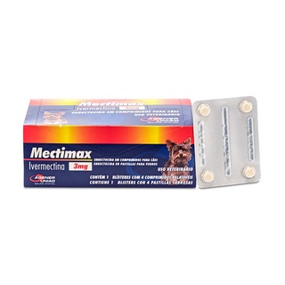 Mectimax 3Mg Blister Com 4 Comprimidos em Oferta na Shopee