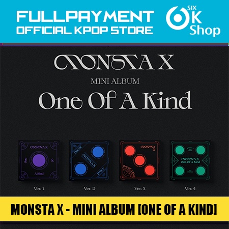 [OFFICIAL K-POP] MONSTA X - MINI ALBUM [ONE OF A KIND] em Oferta na Shopee