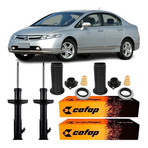 Kit Amortecedor Dianteiro Cofap Honda Civic G8 1.8 06 A 11