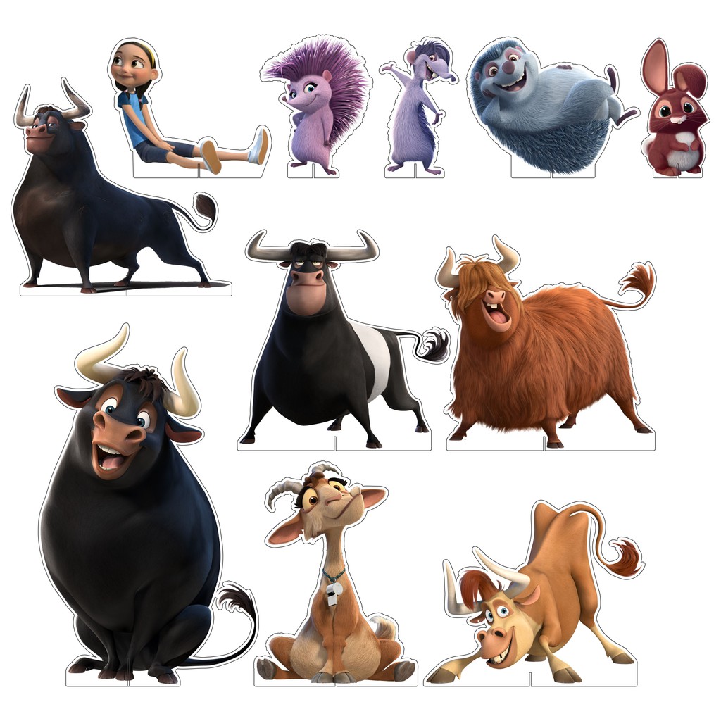 Kit Display Decorativo Touro Ferdinando Festa Infantil em Oferta na Shopee