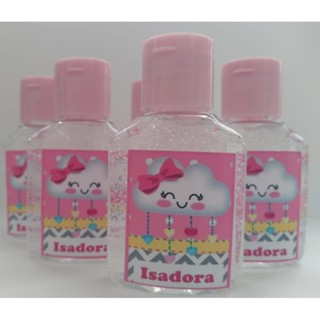 lembrancinhas maternidade álcool gel 35ml 20 unidades em Oferta na Shopee