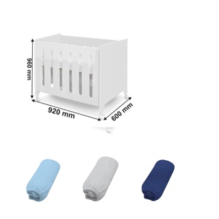 Lençol Mini Berço Moises Junior 90x60x10 - 200 Fios em Oferta na Shopee