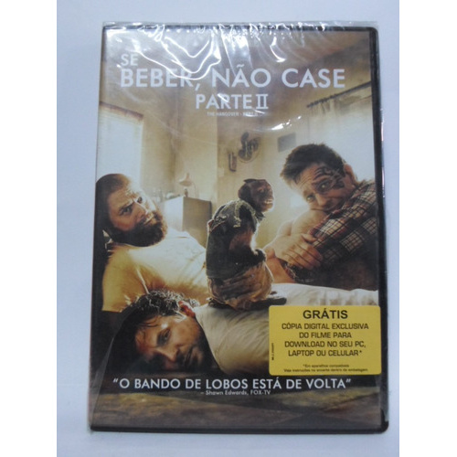 Dvd Se Beber Não Case Parte 2 - Original