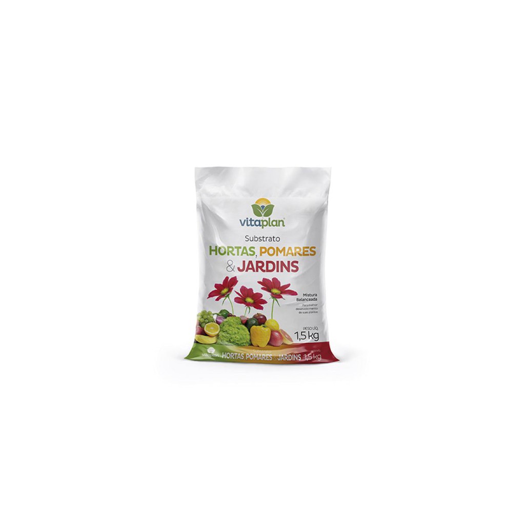 Substrato Para Hortas, Pomares e Jardins Nutriplan 1,5 Kg 