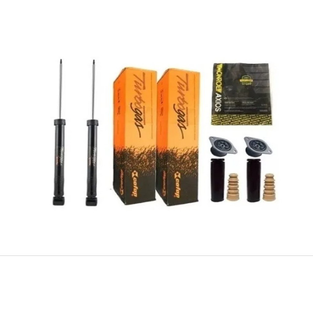 Par Amortecedor Traseiro Coxim Ford Fiesta Rocam em Oferta na Shopee